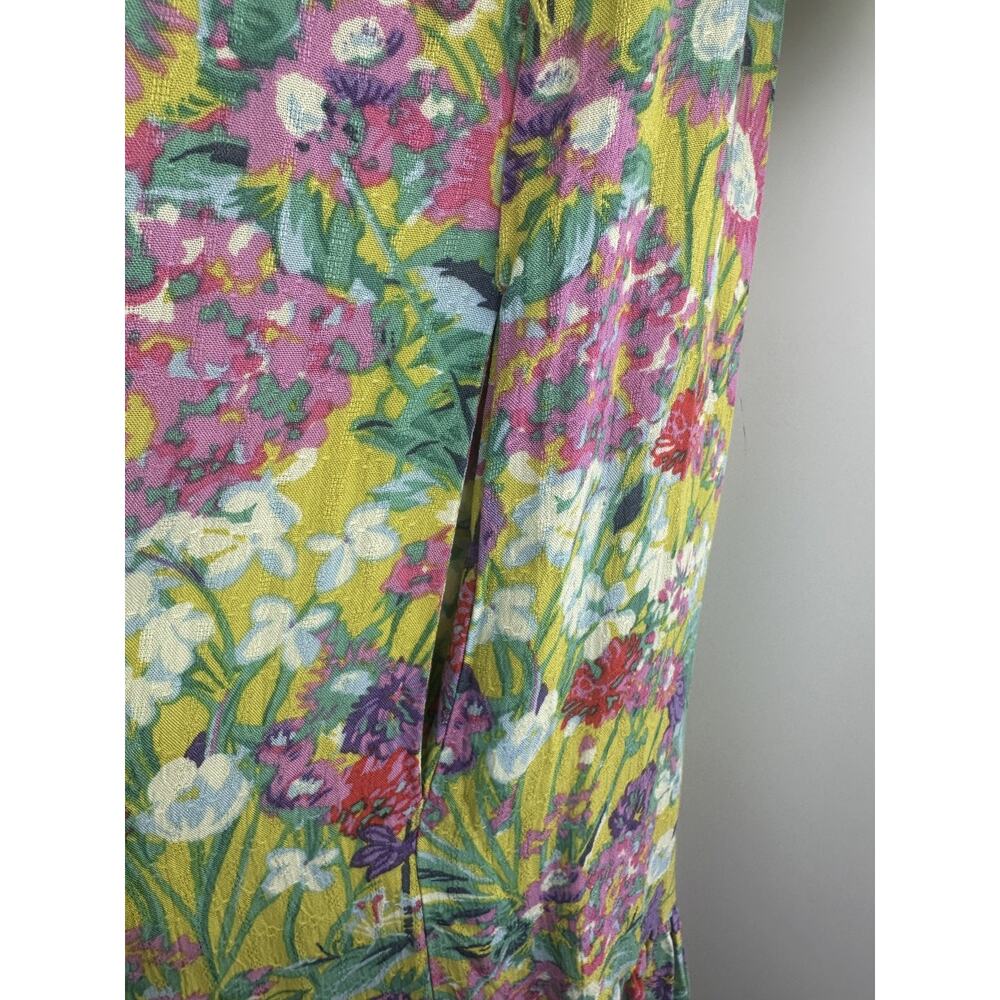 by Anthropologie Eliora Off the shoulder Floral Maxi Dress Small *Missing Belt - Picture 7 of 14